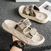 Summer New Men's Slippers Lightweight Walking Half Slippers Comfortable Men's Casual Half Slippers Non Slip Outdoor Home Men's S