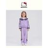 Kuromi Girls' Autumn Outfit 2025 New Sweet Lace Medium and Large Children's Sportswear Girls' Autumn Two-Piece Set
