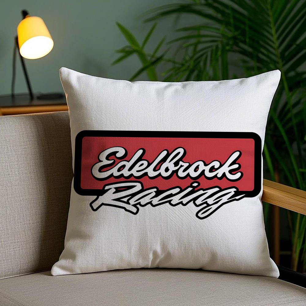 Design E-Edelbrocks Cushion Cover Plush Fabric Soft Double-Sided Printed Invisible Zipper Sofa Pillow Case Home Decor