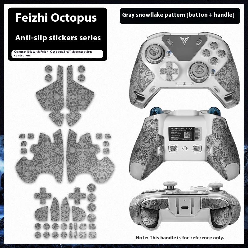 Anti-Slips Stickers For Flydigi Vader 3 Pro Flydigi Vader 4 Pro Wireless Game Handle Gaming Handle Buttons Non-Slip Tape Set