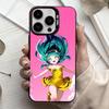 U-Urusei Yatsura L-Lum Mobile Phone Case For iPhone17,16,15,14,13,12,11 Plus,Pro Max Black Candy Silver Plated Cover