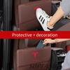 Car Sticker Tesla Car Seat Back Protection Anti-Kick Pad Rear Seat Storage Bag For Tesla Cybertruck Beast Roadster Model 3 Model