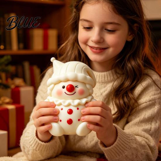 Clown Stress Relief Toy 1/2Pcs Cartoon Toy Slow Rebound Squeeze Squeezable Anxiety Reduction Ball Fidget for Desktop Decoration Rising Toys