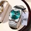 POEDAGAR Exquisite Business Men Watch Stainless Steel Waterproof Luminous Man Wristwatch Date Week Classic Men's Quartz Watches