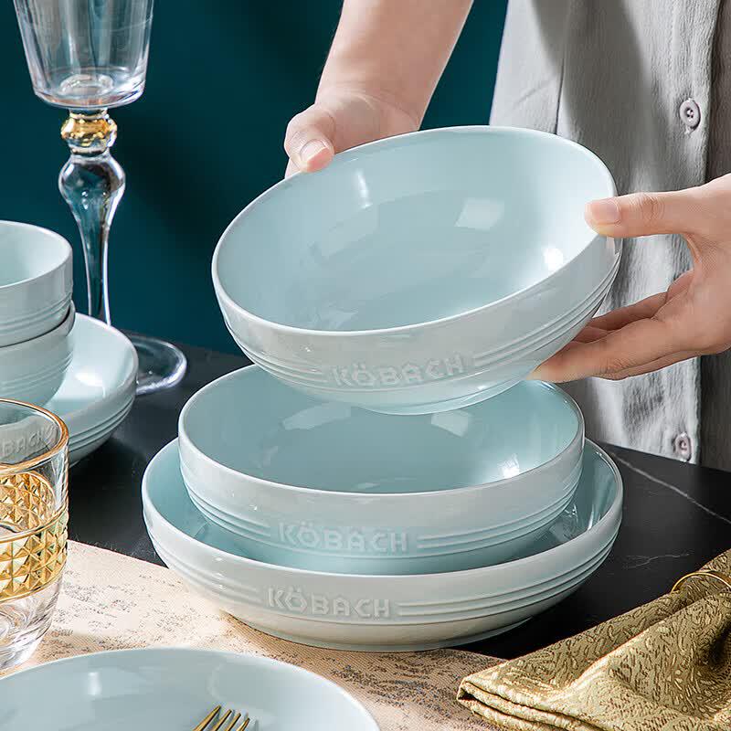Kobach Celadon 7-Piece Tableware Set