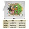 Sangoku Shenron DBZ Blanket Goku Vegeta Wool Vintage Soft Throw Blankets for Chair Covering Sofa Winter,