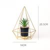 Iron Handicrafts Nordic Creative Luxury Simulation Plant Ornaments Flower Pots Desktop Potted Plants Home Decoration Ornaments