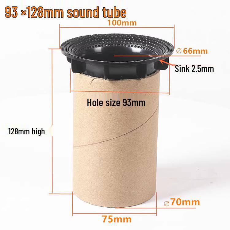 HiFi Car Speaker Port: 5-12 Inch Subwoofer Vent Sound Tube.