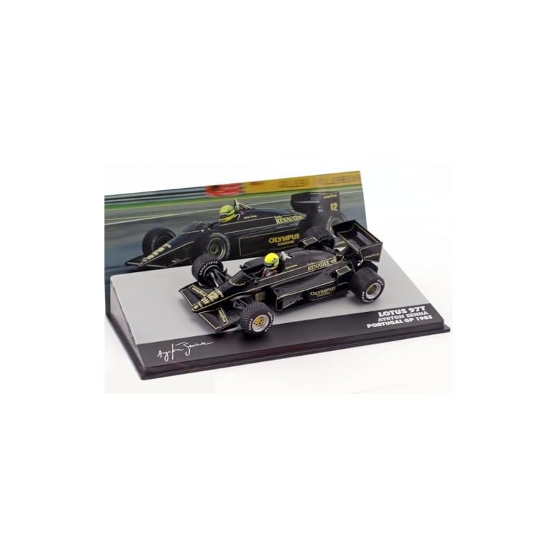 Altaya 1/43 Scale Lotus Renault F1 97T 1985 Portuguese Grand Prix Ayrton Senna ATLAS Diecast Car [Used]