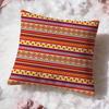 Retro Patterns Cushion Cover Premium Comfort Reversible Pillow Cove Two In One Design for Any Room  Car Interior