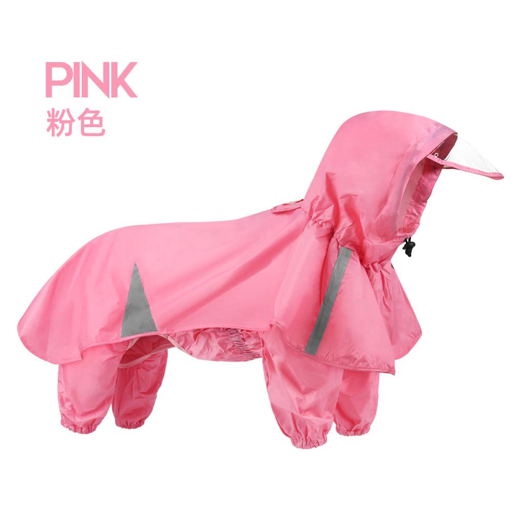 2PCS/Set Big Dog Jumpsuit Raincoat Waterproof Pet Clothes Rain Cape for Mid Large Dogs Labrador Rain Coat French Bulldog Poncho