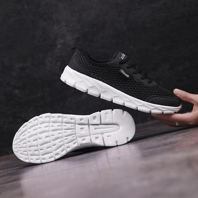 Breathable Running Shoes Plus Size Mesh Casual Sports Ultra-light Shoes