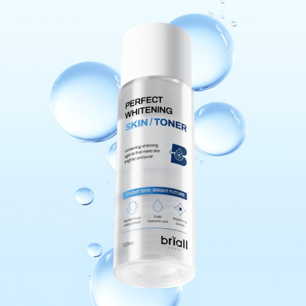 Briall Homme Perfect Whitening Skin Toner For Dry Skin