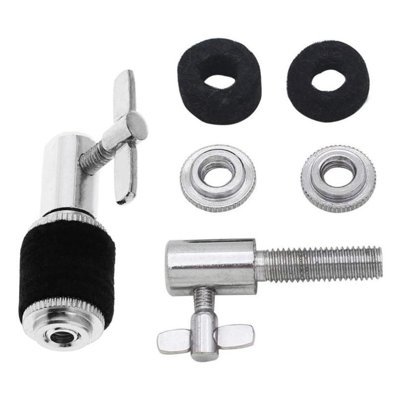 Cymbal Jazz Drum Clutch Pad Drum Cymbal Jazz Drum Clutch Pedal Clutch Cymbal Stand Felt Washer Jazz Drum Stand Mount