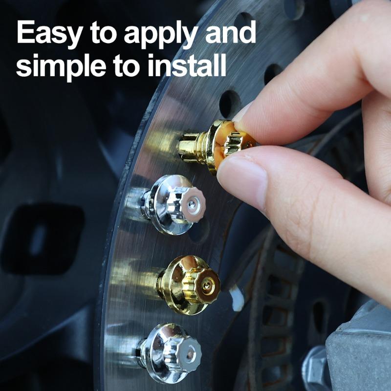 Dadi Ruota Auto Universali Punte di Plastica Rivetti Ruota Auto Tappo Cerchioni Pneumatici Rivetti di Ricambio Vite Bullone Decorazione Labbra Accessori Auto