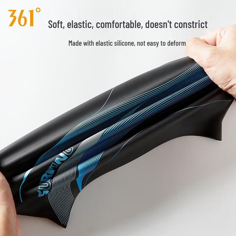 361° Adult Silicone Swimming Cap