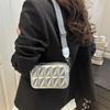 Summer new fashion casual diamond wide shoulder strap trend versatile simple shoulder messenger bag