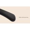 10pcs Black Thick Wide Shoulder Plastic Clothes Hanger for Coats Jacket and Fur