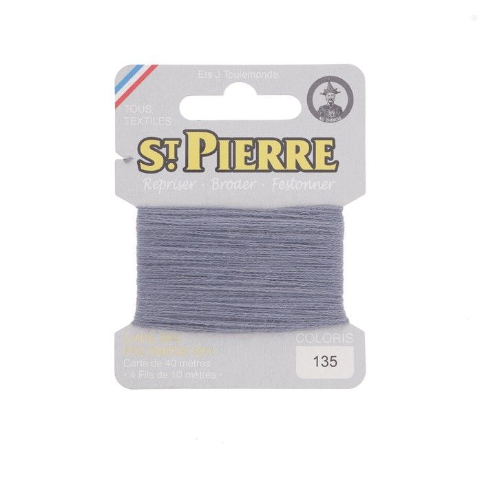 Laine Saint Pierre - repriser broder festonner 10 pièces - Att 135