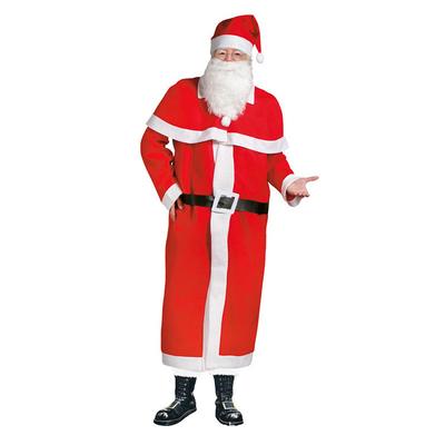 Dospělý Muž Santa Claus Vánoční Kostým Klobouk Župan Pás Plášť Sady Vánoce Nový Rok Cosplay Kostýmy Vystoupení Hraní Rolí Oblečení