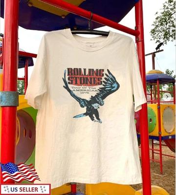 VTG 1975 Rolling Stones Tour Of The Americas Shirt, Reprint Unisex T-Shirt