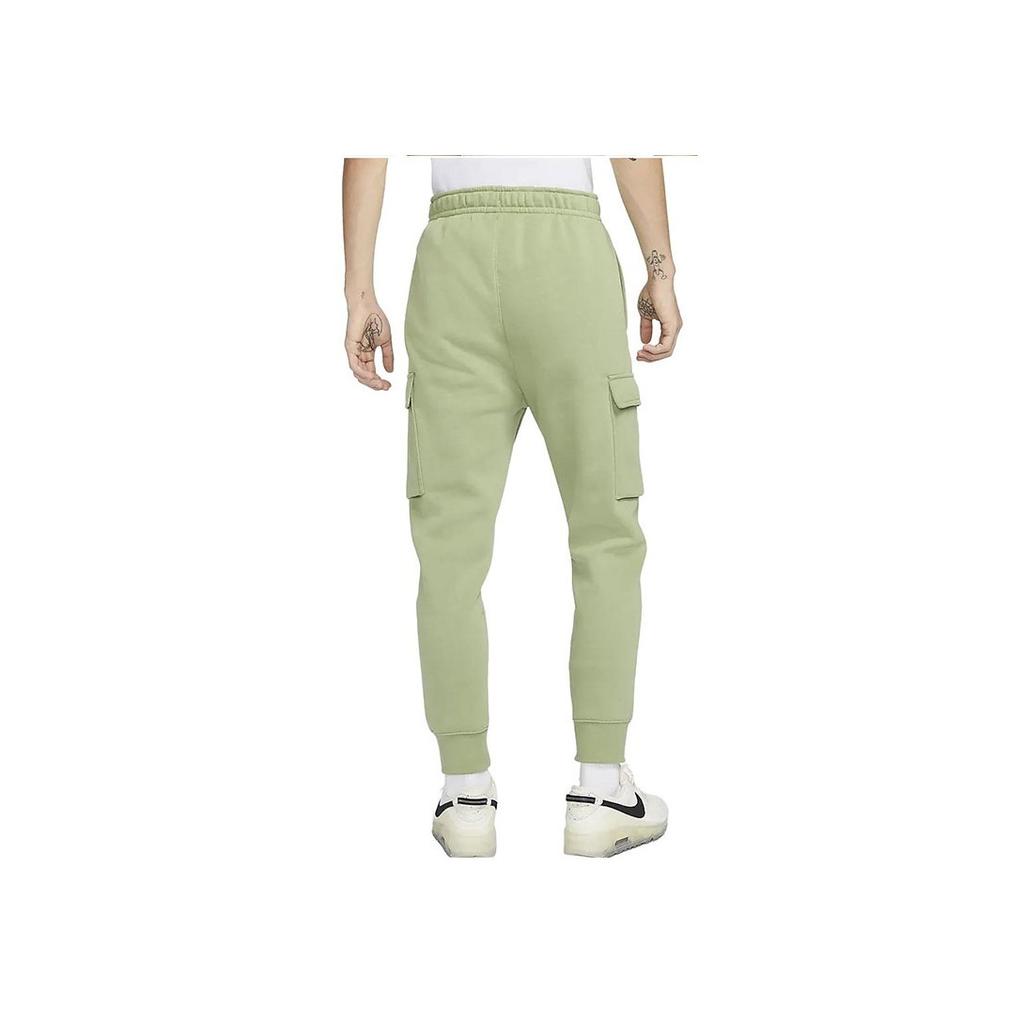 Nike Club Fleece Cuffed Knit Joggers Men Bottoms Oil-Green CD3130-386