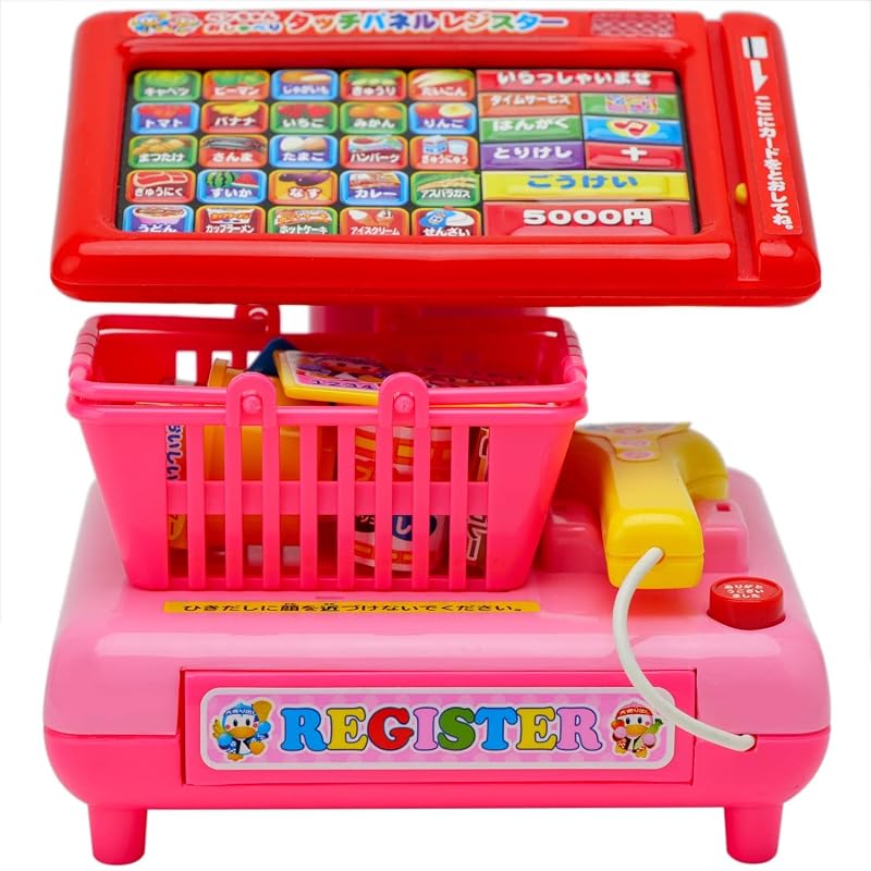 Pen-chan Toy Talking Touch Panel Cash Register A096 Pink