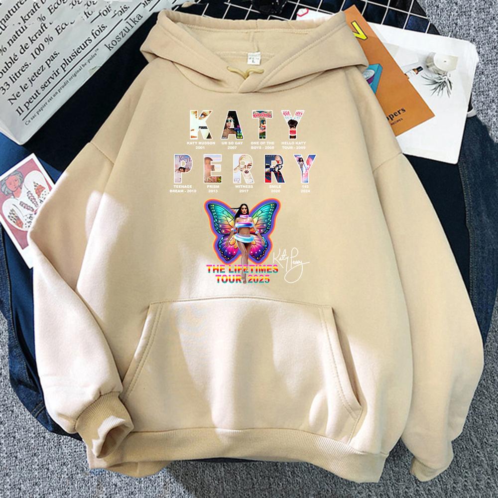 Katy Perry The Lifetime Tour Hoodie Mode Damen/Herren Harajuku Ästhetik Hoodies Unisex Herbst Winter Pullover Sweatshirts