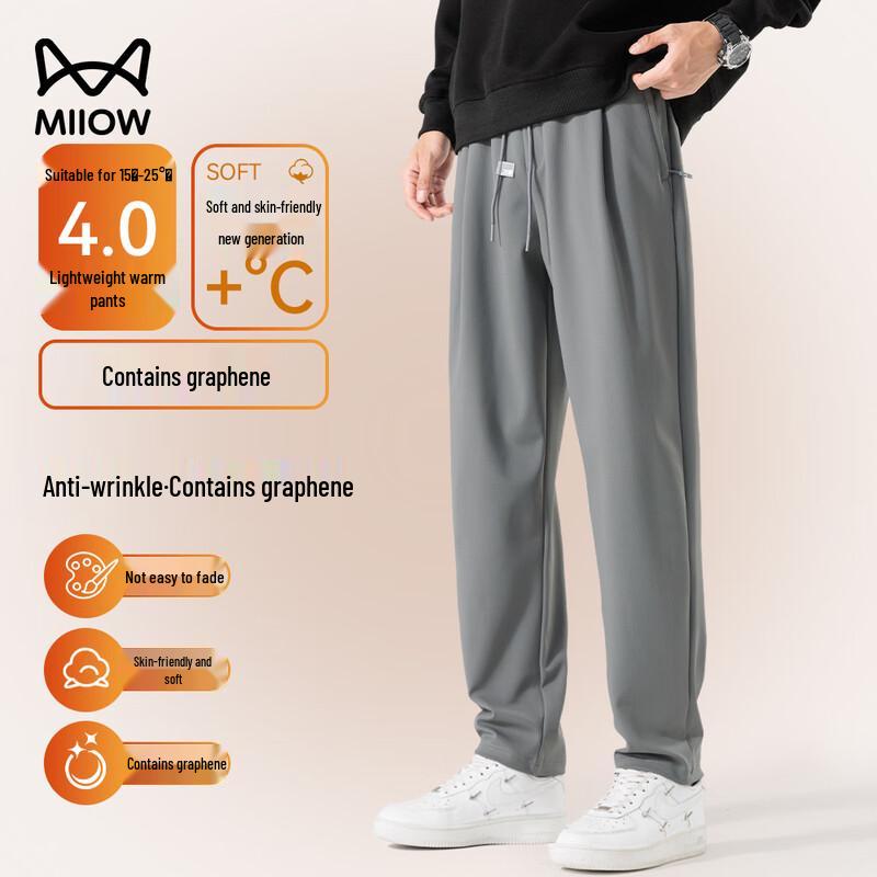 

Maoren Men s 4.0 Light Warm Business Casual Straight-Leg Pants 2XL