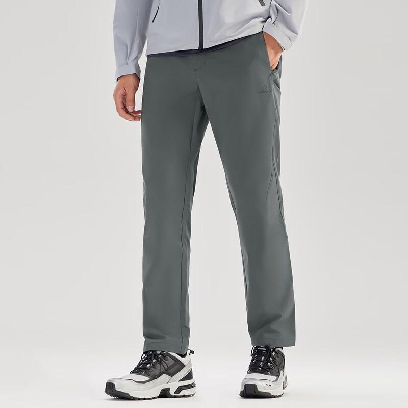 Tuoluzhe Men's Outdoor Loose Straight-Leg Hiking Pants