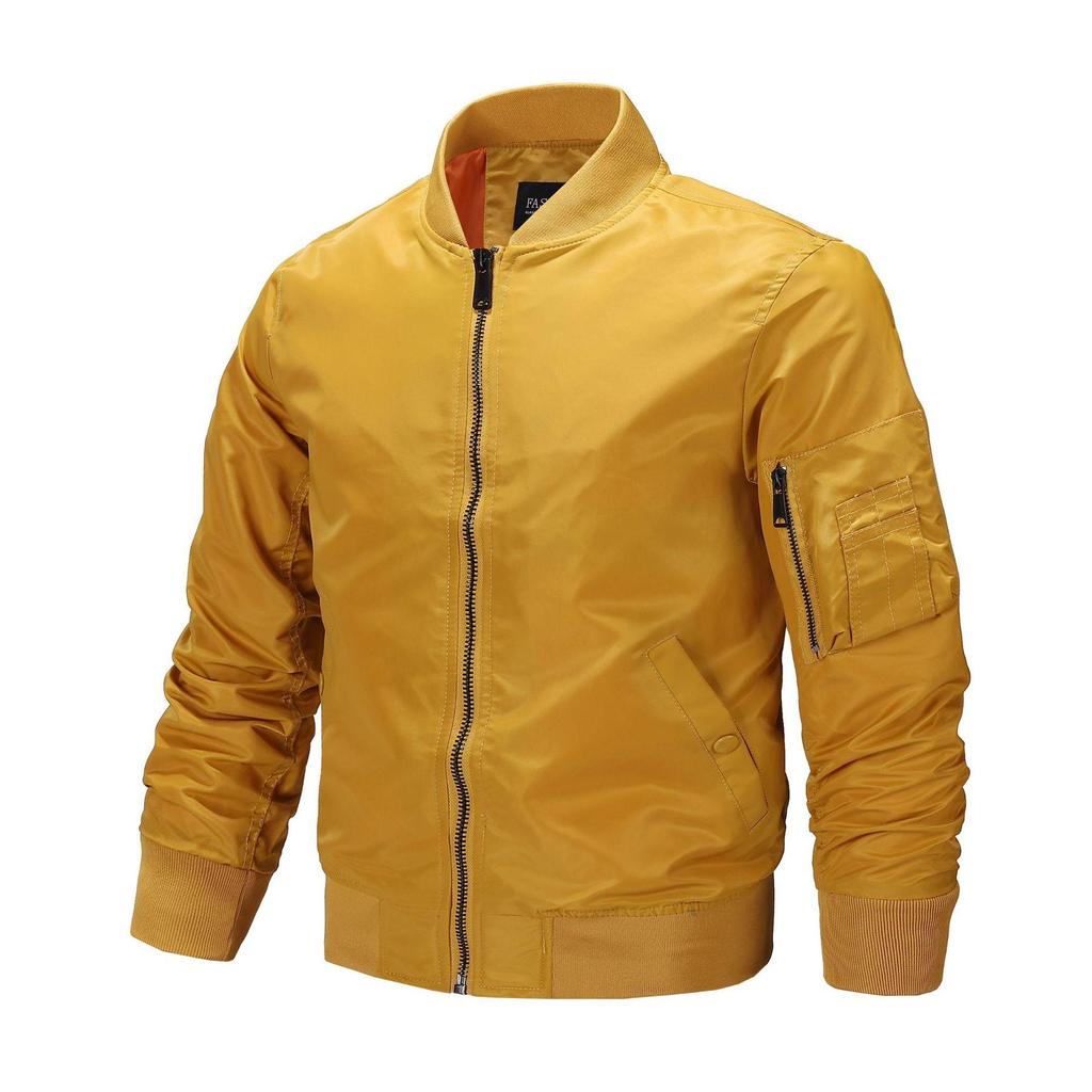 Spring and Autumn New Air Force Pilot Jacket Men's Baseball Jacket Large Size Tooling Jacket