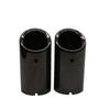 1 Pair Car Rear Exhaust Tail Pipe Muffler Throat 3 Colors For BMW E90 E92 325i 328i 2006 - 2010 F10 F11 F18 520i 523i 525i 528i