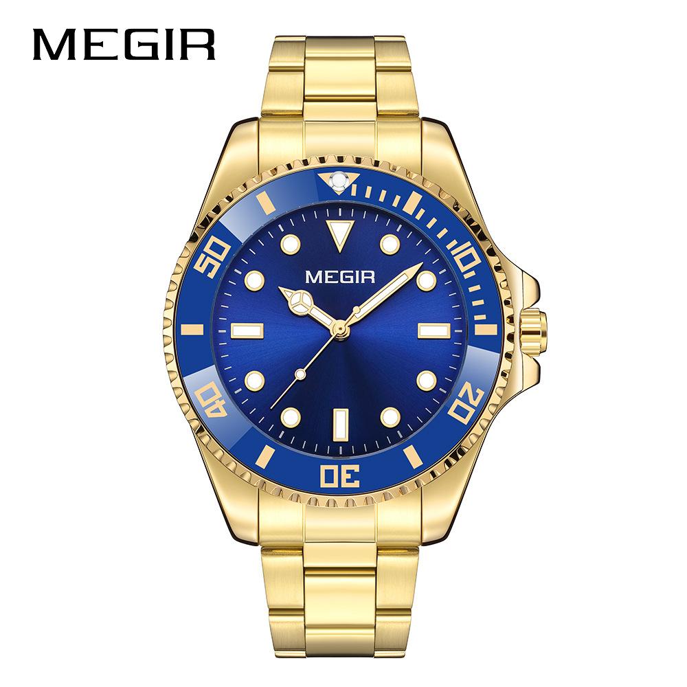 Classic Role Men'S Business Stainless Steel With Waterproof Luminous Quartz Men'S Watch 1090
