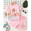 Children's Short-sleeved Two-piece Set