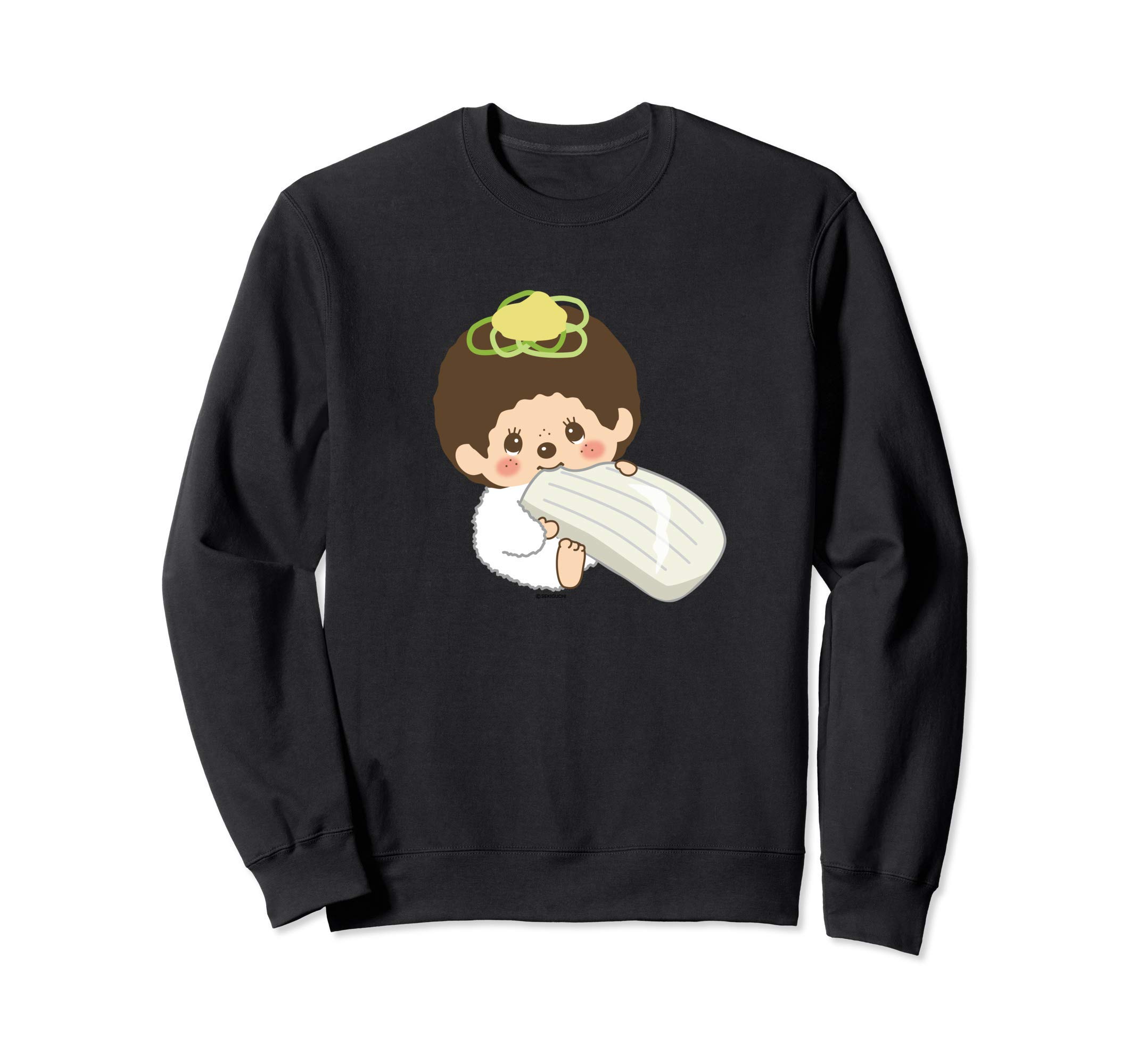 

Графический свитшот Monchhichi чёрный