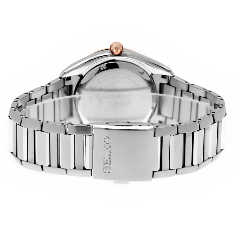 Seiko Presage Series Automatic Mechanical Movement Stainless Steel Strap Japanese and Korean Watch 39 Men's Watch White Dial SRP178J1