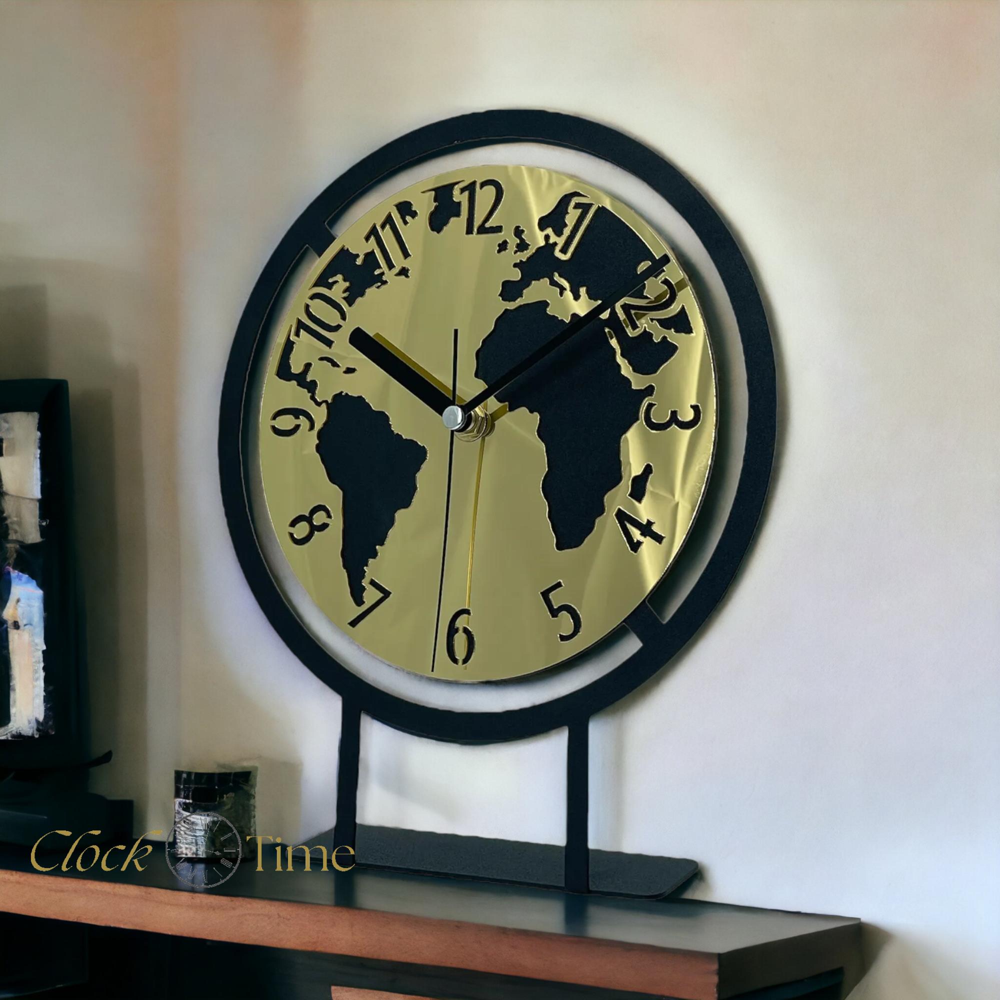 

22x27 см металлические маятниковые декоративные настольные часы