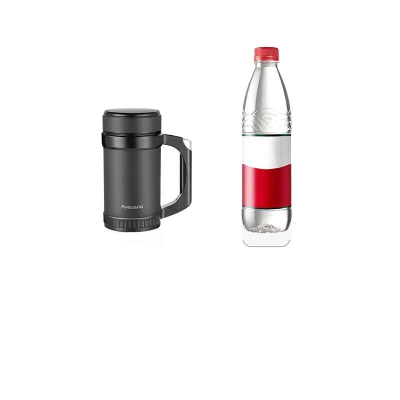 Fuguang 500ml 304 Stainless Steel Insulated Office Mug with Tea Filter