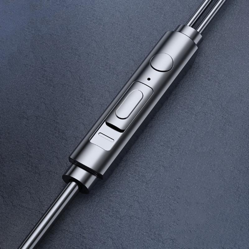 Stereo Wired Earphone High Bass 6D Stereo In-Ear Sport Earphones Earbuds