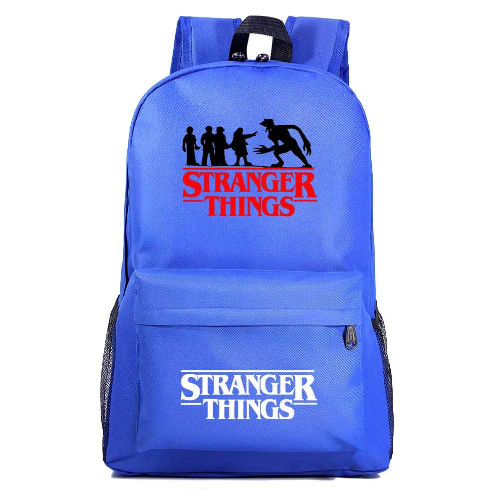 Stranger Things Student Backpack, Men's and Women's Casual Backpack CLE