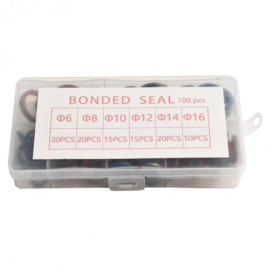 Assorted Kits Sealing Gasket Set Silicone Rubber O-Ring Divided Compartments
