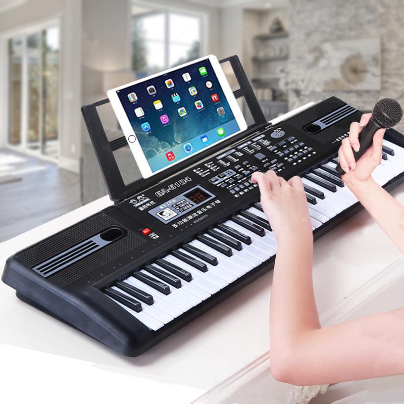 61-Key Electronic Keyboard for Kids - Early Education Musical Toy Piano