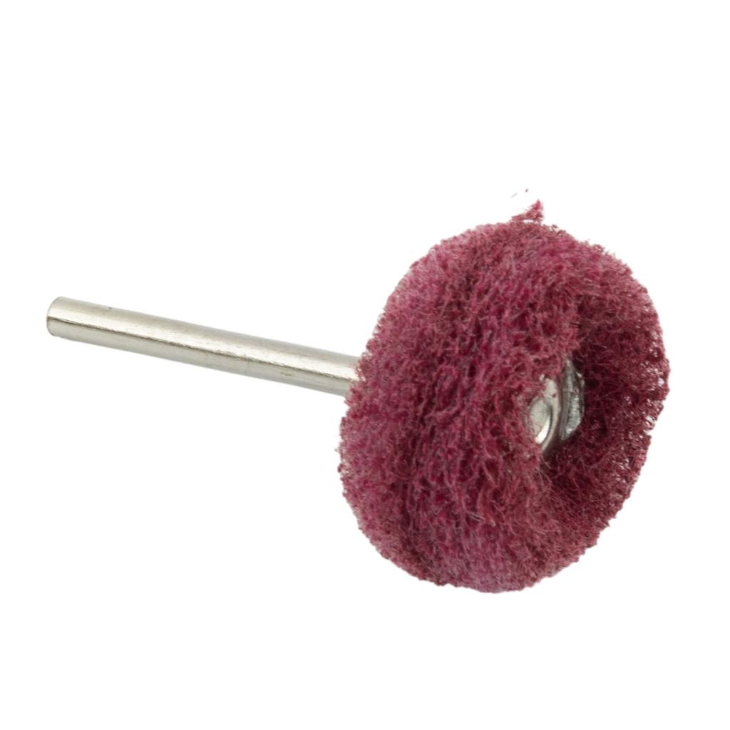 Polishing Wheels Abrasive Wheel Nylon Brush Practical 3mm Shank High Quality For Metal Polishing 45*25mm For Rotary Tool