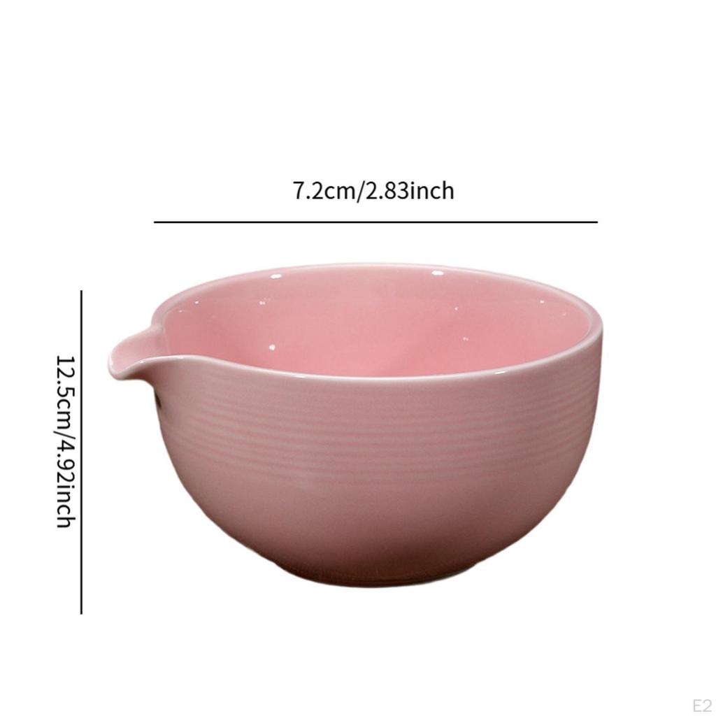 560ml Ceramic Matcha Bowl for Tea Ceremony, Mixing Accessory