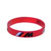 Fashion BMW M-series Badge Bracelet Sports Men Women Rubber Hand Chain For BMW Performance BMW M Power M3 M5 X1 X3 X5 X6 x7
