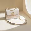 Bag Women's Crossbody Bag Leather Women's Bag Small Shoulder Bag Advanced Bags Chain Small Square Bag