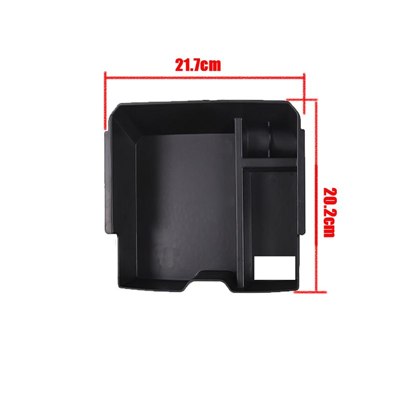 New Upgrade For Ford Ranger Everest 2023+ Electric Handbrake Version Armrest Box Storage Tray Organizer Holder Auto Accessories