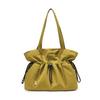Casual Large Capacity Drawstring Anti-Theft Shoulder Bag Urban Minimalist Tote Bag Casually