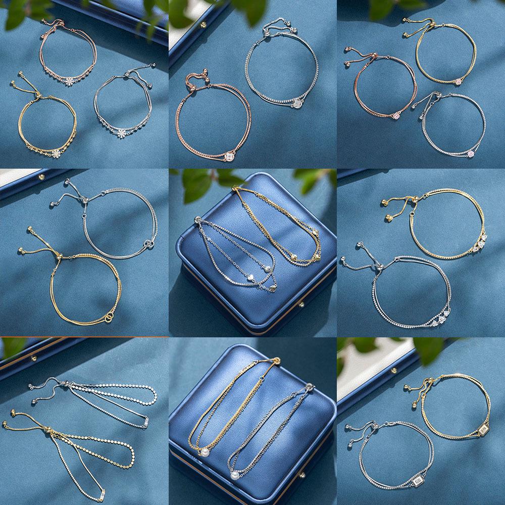 

Elegant Zircon Bracelet: Women s Summer Hand Rope, Fade-Resistant with Diverse Styles