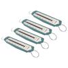 4pcs Metal Spring Bar Force Meter Rectangular Shape Spring Balance Lab Force Gauge  Lab Testing